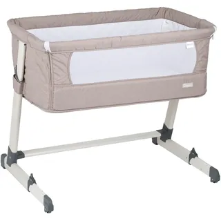 BabyGO Beistellbett »Together, beige« faltbar, beige,