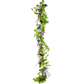I.GE.A. Sabine Pitz Blumenranke Stiefmütterchenranke Girlande EfeuRaum Wand Hochzeit,