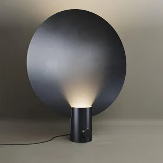 s.luce Tischlampe Cloud Schwarz Ø 50cm , Metall , Rund , Gu10 , 50x64x64 cm , Lampen & Leuchten, Innenbeleuchtung, Tischlampen