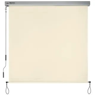 Sol Royal Balkonverkleidung 160 x 250 cm Beige Aluminium