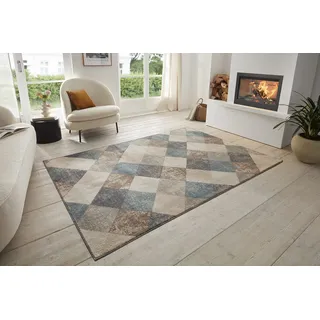 HANSE HOME Bakke Kurzflorteppich 200 x 280 cm Beige