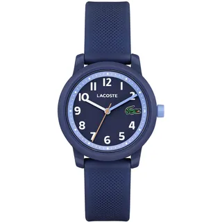 Lacoste LACOSTE.12.12 Kids Analog Quarzuhr 2030043 Gehäusefarbe Blau Silikonarmband Marinblau