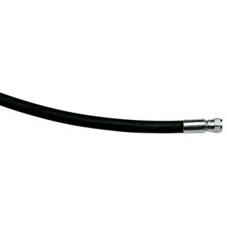 Best Divers Hp Standard Pressure Gauge 7/16 Schlauch - Black - 80 cm