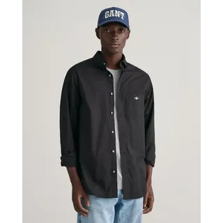 GANT Herren. Hemd Schwarz - L