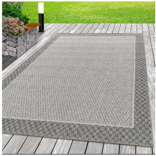 Ayyildiz Outdoor Teppich »ARUBA Creme 80 x 250 cm - Grau