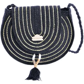 DON ALGODON - Strohtaschen damen - korbtaschen damen – korbtasche – basttasche - handtasche geflochten - sommertaschen damen - tasche aus bast – Coimbra