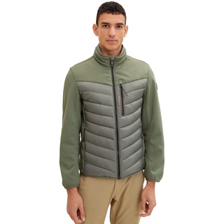 TOM TAILOR Herren 1034035 Jacke, 10415 - Dusty Olive Green, S