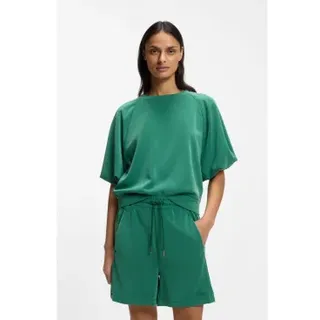 BOSS für Damen. 50556383 Sweatshirt Etami grün (XS), Lässig, Modal