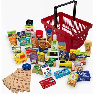 Tanner Kaufladensortiment »Kaufladen Korb« Made in Germany, bunt