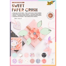 Bild folia Papierblock "sweet paper crush", pastell, 21 x 29,7 cm, 12 Blatt