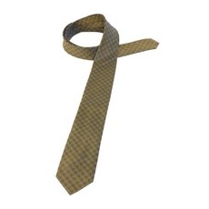 Krawatte in ocker gemustert, ocker, 142