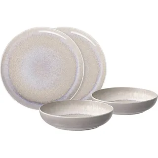 like. by Villeroy & Boch Tafelset 4tlg.EC Perlemor Sand Geschirr