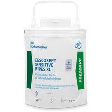Bild von Descosept Sensitive Wipes XL - (120 St) Desinfektionslösung
