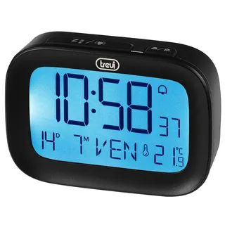 Trevi Digitaler Wecker mit integriertem Thermometer SLD 3850