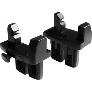 hauck Adapter Duett 2 & Comfort Fix Babyschale (nicht mit Anderen Modellen Kompatibel), Einfache Klick Befestigung (Schwarz)