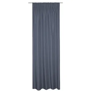 Schmidt Thermovorhang Schlaufen 135 x 245 cm Blau