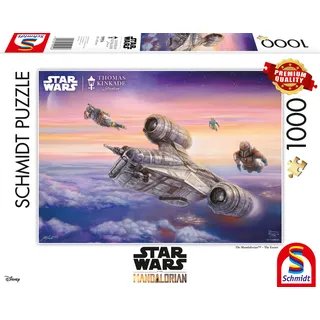 Schmidt Spiele Thomas Kinkade Studios: Star Wars The Mandalorian - Die Eskorte, 1000 Stück(e), Fernsehen/Filme, 12 Jahr(e)