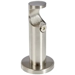 GARDINIA Vorhangstange Träger 1-läufig Ø 25 mm 8 cm Weiß