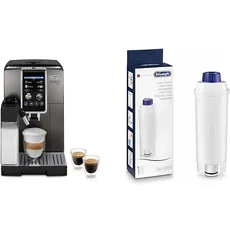 De'Longhi Dinamica Plus ECAM380.95.TB, Kaffeevollautomat mit LatteCrema Milchsystem + Original Wasserfilter DLSC002