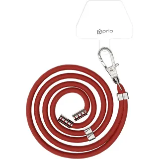 prio Universelles Handy-Umhängeband 0.7m rot