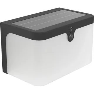 Eglo Solar LED-Wandleuchte Croara Schwarz mit Sensor