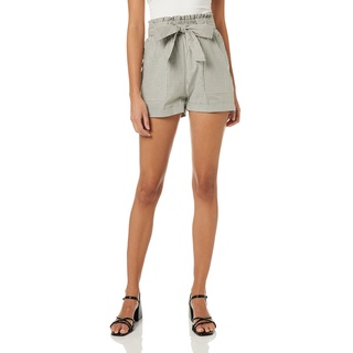 ONLY Damen Onlsmilla Belt Shorts Noos, Kalamata /Stripes:w/Stripes, XXS