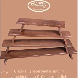 Weigla Schwibbogen-Fensterbank »Weihnachtsdeko, Made in Germany« 1 Stk. aus Buchenholz, Tiefe ca. 7,5 cm braun