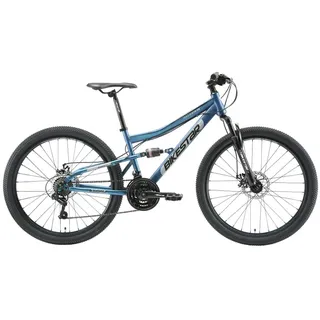 Bikestar Fully 26 Zoll RH 38 cm Damen blau