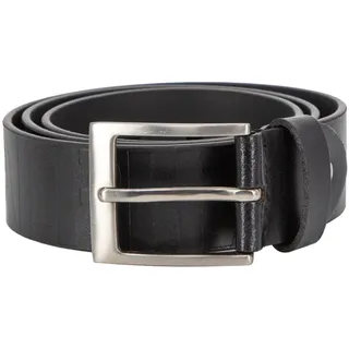 Alpha Industries Ledergürtel »Alpha Industries Accessoires - Belts Embossed Alpha Belt«, schwarz,