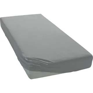 OTTO home Spannbettlaken Mikrofaser 180 x 200 cm grau