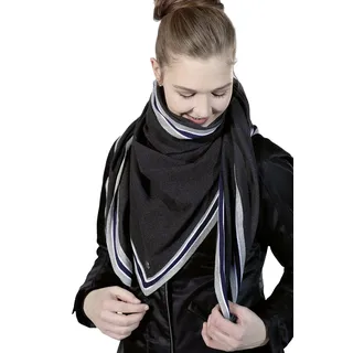 HKM Dreieckstuch-12856 Tuch Dunkelgrau Einheitsgröße