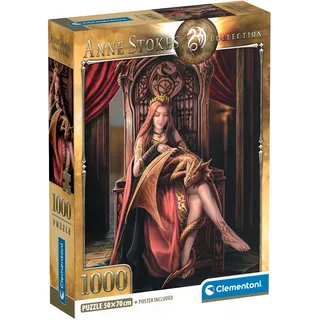 CLEMENTONI Freunde für Immer, Anne Stokes 20.4 x 6.2 X 27.6