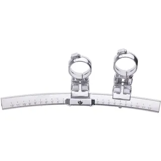 DUR-line Multi Select 2H2 - Multifeederweiterung, 1x Schiene + 2X Feedhalter - für DUR-line Select Antennen