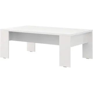 Couchtisch HOME AFFAIRE "Montese, Wohnzimmertisch, Sofatisch, Beistelltisch, Kaffeetisch", opaque weiß, weiß, weiß, B:120cm H:42,5cm T:66,5cm, Tische, Couchtisch, Moderner Couchtisch: 3 Größen, 4 Farben – ideal für kleine Räume