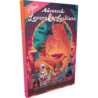 Advanced Lovers & Lesben – EHP0070 – Rollenspiel-Ergänzung für durstige Schwert-Lesben, gebundenes Buch, 3-6 Spieler, 2-4 Stunden