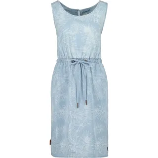 alife & Kickin Damen DojaAK Dress Jerseykleid Kleid, Light Denim, XL