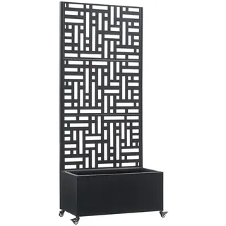 casa.pro Bernalda 82 x 190 x 38 cm Schwarz