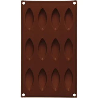 Premier Housewares Schokoladenform, 12 Augenform, braunes Silikon