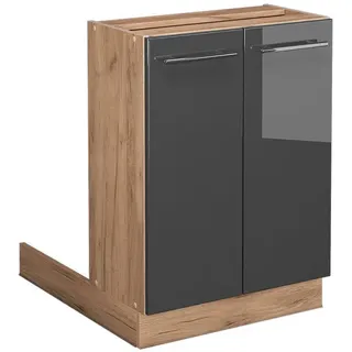 Vicco Kochinsel Fame-Line 60 x 30 x 82 cm Anthrazit