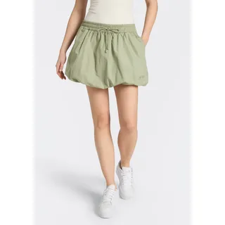 Ballonrock HUGO BLUE "Rababa", Damen, Gr. 38, light, pastel grün 337, Web, Obermaterial: 100% Baumwolle, unifarben, kurz, Röcke Ballonrock, mit elastischem Bund, Logostickerei