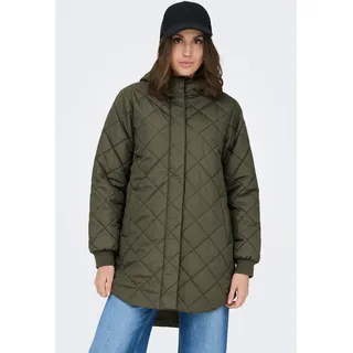 Only Onljuliet Quilted Hood Zip Coat Otw Noos