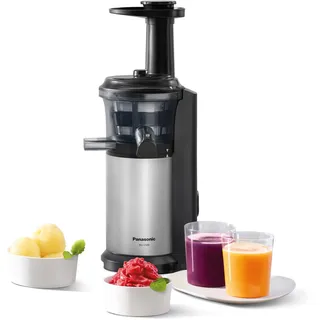 Panasonic MJ-L500S Slow Juicer silber