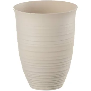 Guzzini - Tierra, Großes Glas aus recyceltem Kunststoff - Ton, Ø 9,8 x H 12,4 cm | 520 cc - 17950079
