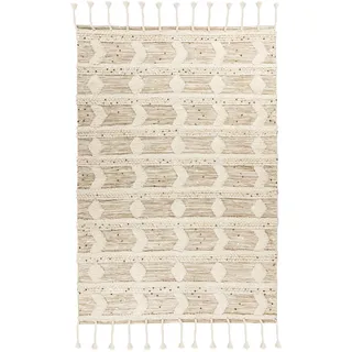 Kayoom Teppich Bohist 425 / Khaki 160cm x 230cm