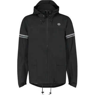 AGU Essential Regenjacke Herren Schwarz 2XL