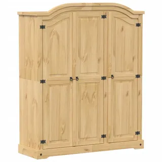 vidaXL Kleiderschrank Corona 151,5 x 186 x 52 cm Braun