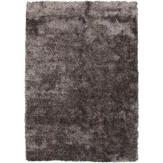 Bruno Banani Hochflor-Teppich »Alga«, rechteckig, 40 mm Höhe, Uni, Shaggy, Langflor, besonders weich und kuschelig, Wohnzimmer Bruno Banani dunkel champagner B: 200 cm   1 St.