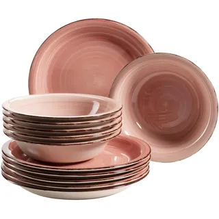 Mäser Bel Tempo II Tafelservice 12-tlg. rosa