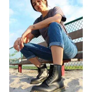 Dr. Martens 1460 Vegan Felix Rub Off Schwarz 39