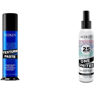RK STY TEXTURE PASTE DISP 75ML V805 (1er Pack) & | Multi-Benefit-Treatment, Feuchtigkeitsspendendes Pflege-Spray für alle Haartypen, Hitzeschutz & Anti-Haarbruch, One United, 1 x 150 ml